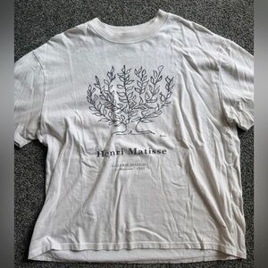 Women’s Abercrombie & Fitch White Graphic Tee